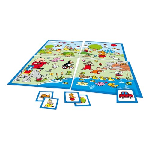 Jeu de recherche enfants Bumba Studio 100 en carton éducatif pour les petits