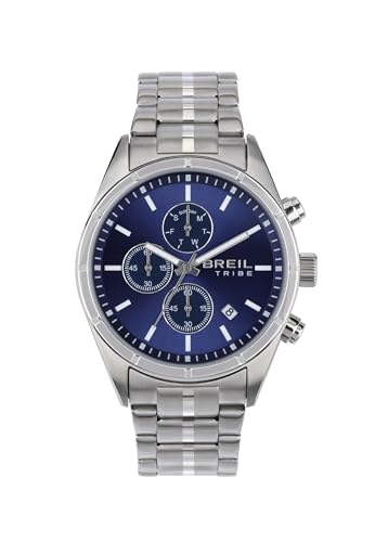 Breil Men Analog Quartz Watch with Alloy Steel Strap EW0714