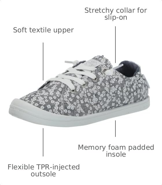 Image of Roxy Women's Bayshore Slip-on Sneakers