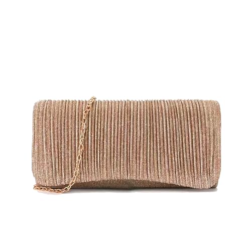Bolso de mano para mujer con cadena desmontable para boda, fiesta, bolso de mano