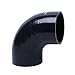 Hiwowsport 90Degree 4-Ply High Performance Elbow Coupler Silicone Hose for Auto (4.0