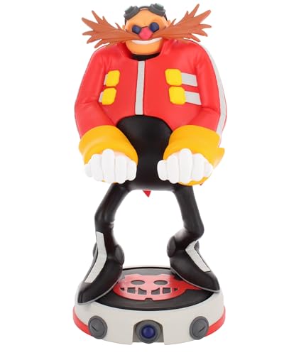 Cableguys Modern Dr. Eggman Controller Holder & Phone Stand - Gaming Accessories for Room and Desk Setup, Holder Compatible with Xbox, PlayStation & Most Standard Game Controllers