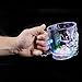 Rhode Island Novelty 4 Inch 16 Oz Light up Skull Glass, One per Order
