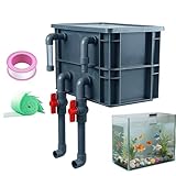 Filter für Aquarien – Multifunktionale und langlebige Filtermaterialien für Aquarien – für Büro, Schlafsaal, Wohnung, Schlafzimmer, Wohnzimmer, Innenräume