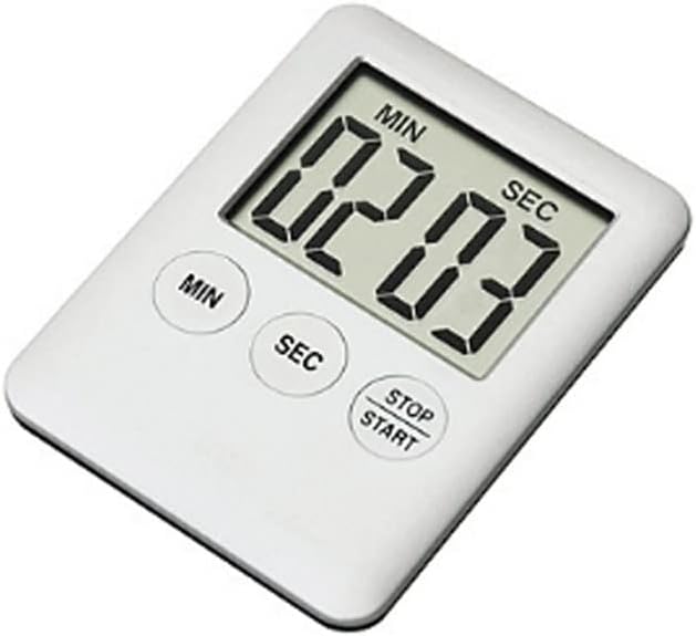 超薄型液晶デジタルスクリーンキッチンカウントダウンタイマーマグネット時計睡眠ストップウォッチ時計タイマー Temporizador