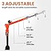 1100 LBS Max Load 9.2L x 9.2W x 45.6 H Crane Truck, Alloy Steel Construction with 47.24