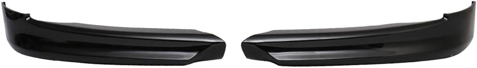 FREEMOTOR802 Compatible with 2005-2008 BMW E90 3-Series Front Bumper Lip, Factory Style Jet Black #668 PP Spoiler Guard Splitter Valance Chin