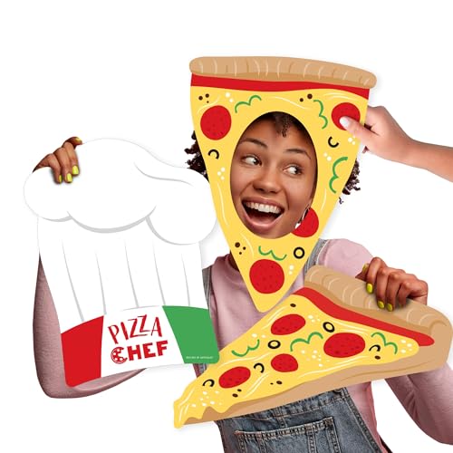 Big Dot of Happiness Pizza Party Time - Chef Hat