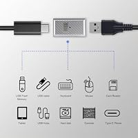 Leehitech 2 Stück 10Gbps USB C auf USB 3.1 Adapter, USB A zu Type C Buchse – Ansicht 6