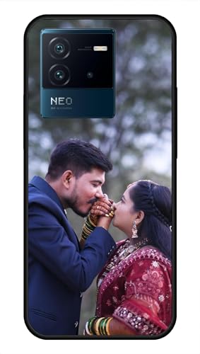 Image of NDCOM for Customised iQOO Neo 6 Cover iQOO Neo 6 Back Cover | Premium iQOO Neo 6 5G Back Cover | DIY Personalised Photo Design | Customized Gift Custom Text Name Printed Metal Case