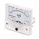 Heschen 85C1-50mA Rechteckiges Strommessgerät Amperemeter Tester DC 0-50mA Klasse 2,5 weiß