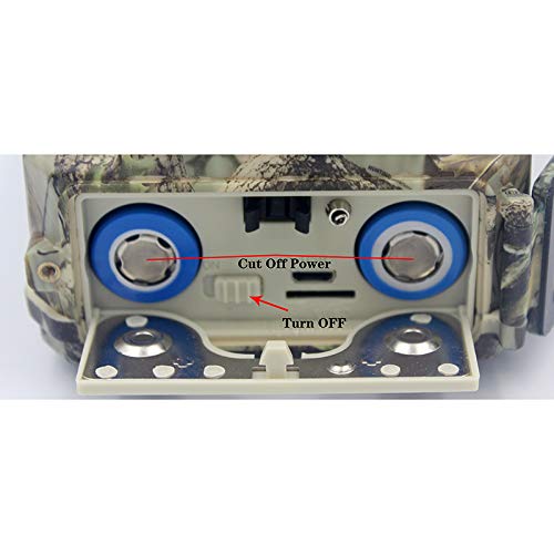 OVBBESS Jagd Kamera 12MP PIR Nacht Sicht wasserdichte Trail Spiel Kamera für Haus Garten Tierwelt Jagd Scouting Spiel – Bild 5