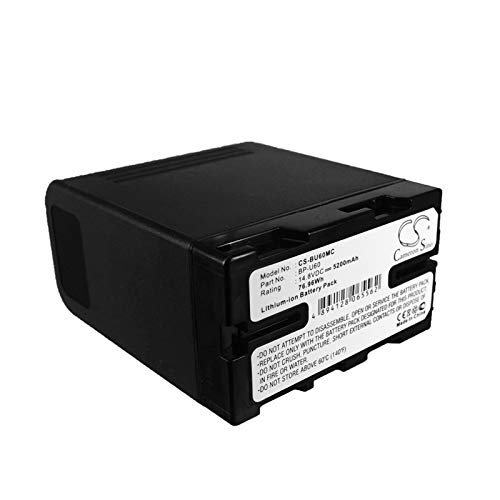 XSP Replacement Battery for PMW-EX260, PMW-EX3, HD422, XDCAM EX, PMW-150, PMW-100, PMW-300, PMW-F3, PMW-F3K, PMW-EX160, PMW-150P, PMW-EX3R, PMW-200, PMW-F3L, PMW-160, PMW-EX1, PXW-FS7,