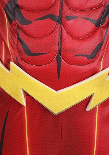 Disfraz Deluxe Flash para Niños, Traje Rojo de Superhéroe miniatura 3