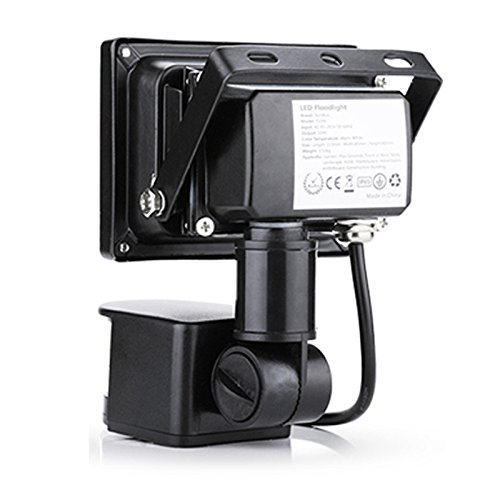 2x 20W LED Strahler Mit Bewegungsmelder – Warmweiß, IP65, Für Außenbereich