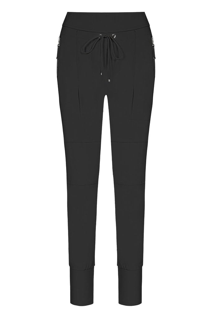 Raffaello Rossi Damen Jogging Pants Candy Long Größe XXL Schwarz (schwarz)
