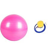 GUTEINTE Pelota de fitness y bomba de aire, 75 cm)