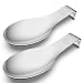 Stainless Steel Spoon Rest Set of 2, Fungun Large patula Ladle Holder, Spoon Rest Holder, Dishwasher Safe