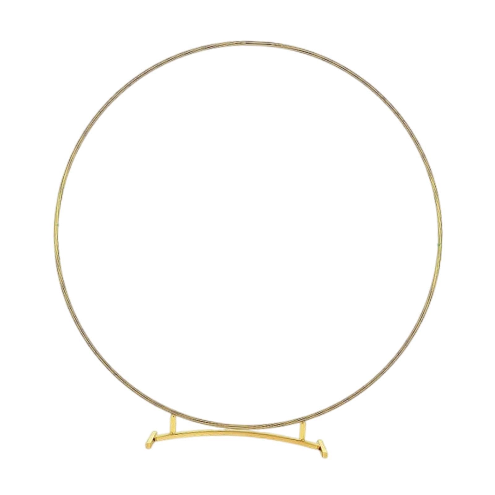 Metal Floral Hoop Ring Wreath Ring for Ceremony Table Centerpiece Decoration|Home & Garden | Wedding Supplies | Venue Decorations| Venue Decorations-image-46
