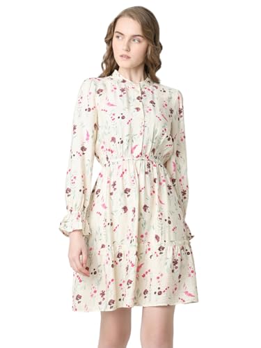 Image of VERO Moda Above The Knee Fit and Flare Dress for Women