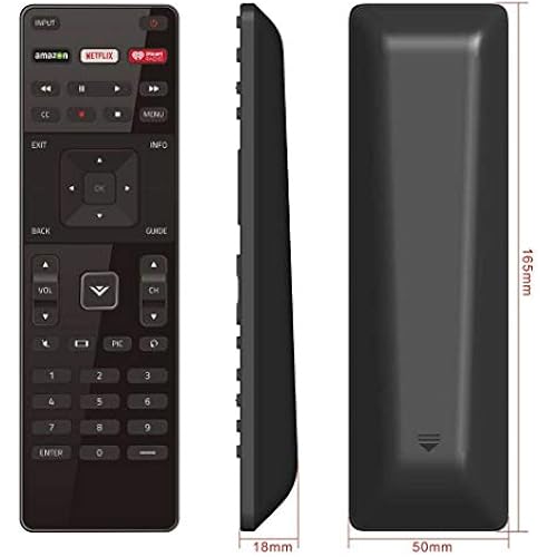Vizio XRT122 TV Remote for E Series Models