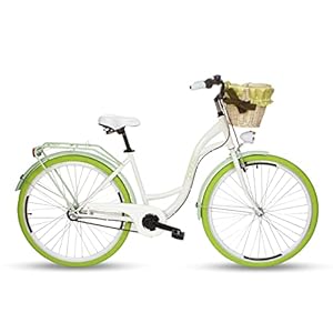 Goetze Style Vintage retro stadsfiets voor dames, Nederlandse fiets, 28 inch aluminium wielen, 3 versnellingen Shimano…