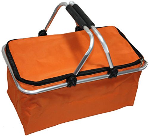 Cesto per la spesa alluminio pieghevole cestino da...