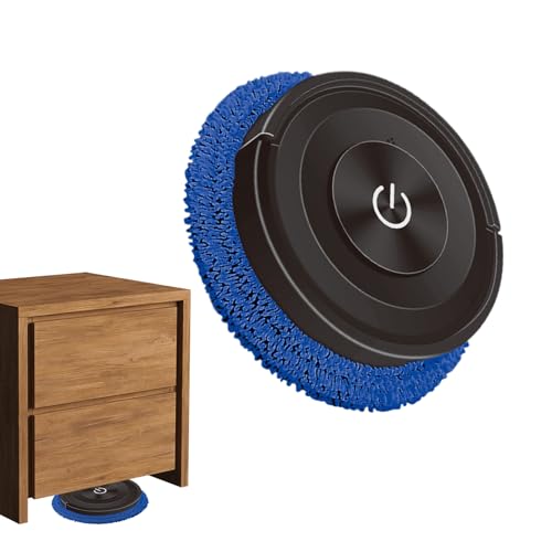 Generico Robot Lavapavimenti - Aspirapolvere Robot 2 In 1 Con Funzione Di Pulizia E Lavaggio | Pulitore Silenzioso per Pavimenti Casa Pellet Animali Piccoli Spazi Cucina Interna