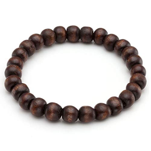 Manfnee 6Pcs Braided Faux Leather Bracelet Punk Cuff Wrap Bracelets For Men Women Adjustable Brown #TOP2