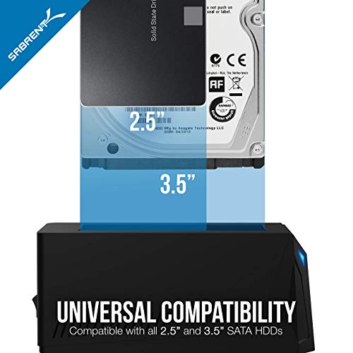 Docking Station Externa Sabrent USB 3.0 a SATA con Cable Extensión miniatura 6