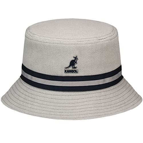 Image of Kangol Stripe Lahinch - Cardinal /XL Bucket Hat