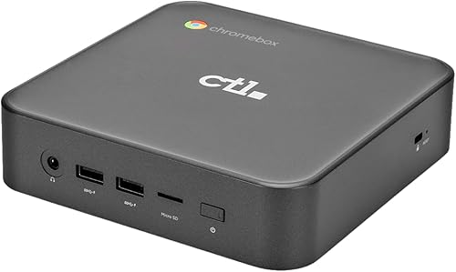 Miniatura 2 de CTL Chromebox CBx3-7 - Deca-Core Intel Core i7-1355U, Wi-Fi 6E, Bluetooth 5.3, 8GB/256GB, AUE 2030