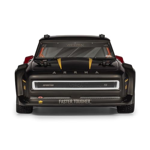 ARRMA RC Truck 1/8 Infraction 223S DSC 4X4 RTR Brushless All-Road Street Bash (Lipo Battery and Charger Not Included), Black/Red, ARA4315V4T2 by ARRMA - Image 6