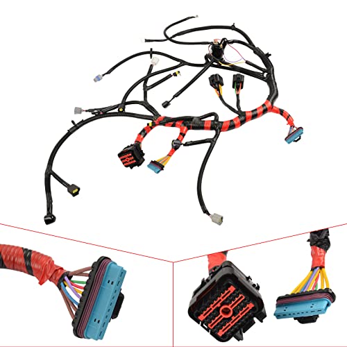 image for Engine Wiring Harness Auto w/Cali YC3Z12B637EA Replacement for 2002-20