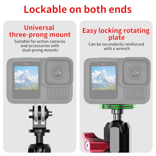 Vis rotative 1/4 griffe froide avec support à 3 cartes pivotant - 3