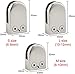 Discoball 8 PCS 6-8mm Abrazaderas de Vidrio Acero Inoxidable 304 Clip de...