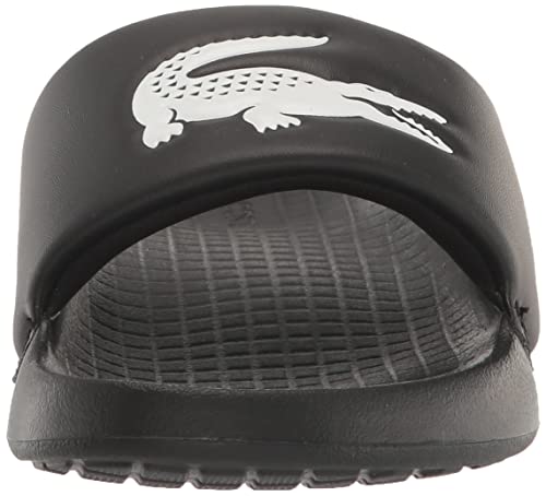Image of Lacoste Women's Serve Slide, Black /White, 10