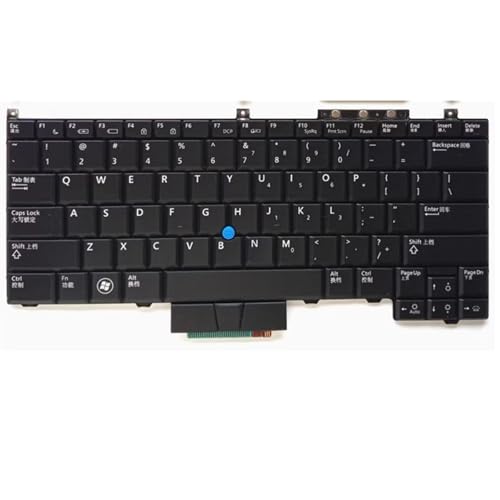 Clavier Dell Latitude E4300 US noir OW688D de qualité supérieure pour votre ordinateur