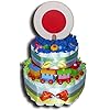 Luiertaart – Choo Trein luiertaart voor jongens of meisjes neutraal babygeschenk babyshower doop geboorte souvenir