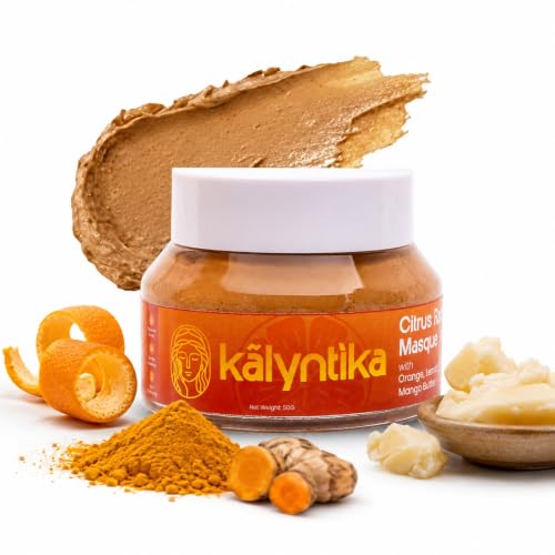 Image of Kalyntika Citrus Radiance De Tan Face Mask & Pack for Glowing Skin 1x50g