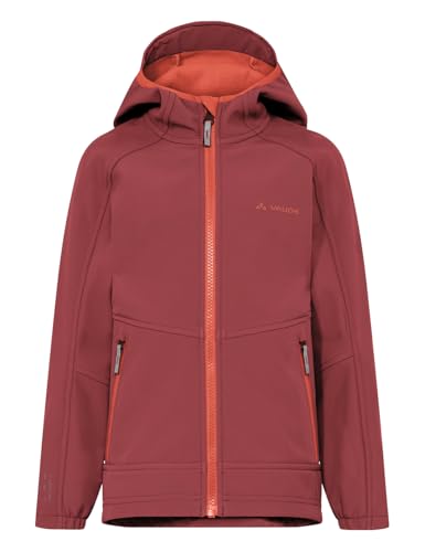 VAUDE Softshell Jacke Kids Rondane IV in - hochwertige Outdoorjacke, wind- und wasserabweisende Regenjacke mit Kapuze… – Ansicht 1