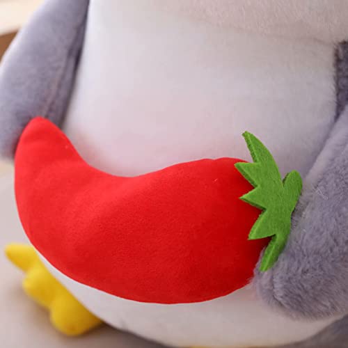 IKASEFU Bonito desenho animado boneco pinguim brinquedo de pelúcia pinguim almofada de pelúcia pingu