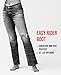 Lucky Brand Women's Mid Rise Easy Rider Bootcut Jean, Tanzanite, 33x30