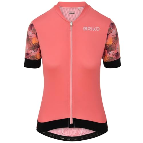 T-shirt femme Briko Jerseyka Bloom maillot de vélo respirant stretch