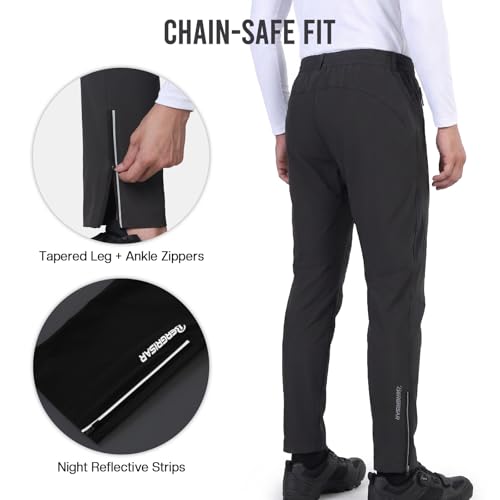 Pantalon de cyclisme pour homme imperméable et extensible BERGRISAR - 6
