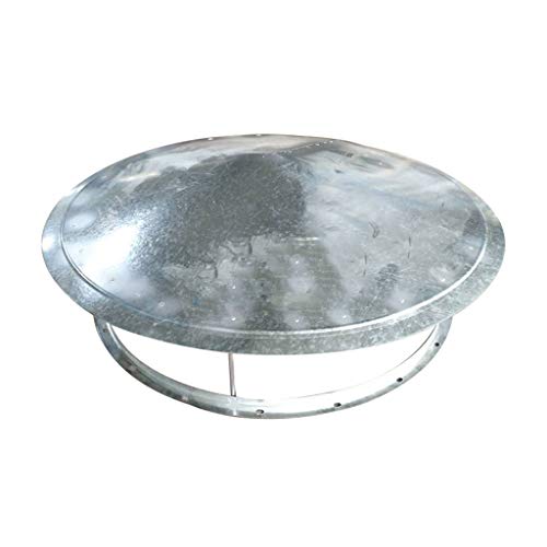 Chimney Tool Stainless Steel Chimney Cowl, Rain Hat Hood Pipe Rain Cover Protector Cap Ending Roof Cowl for Ducting Ventilation Cap