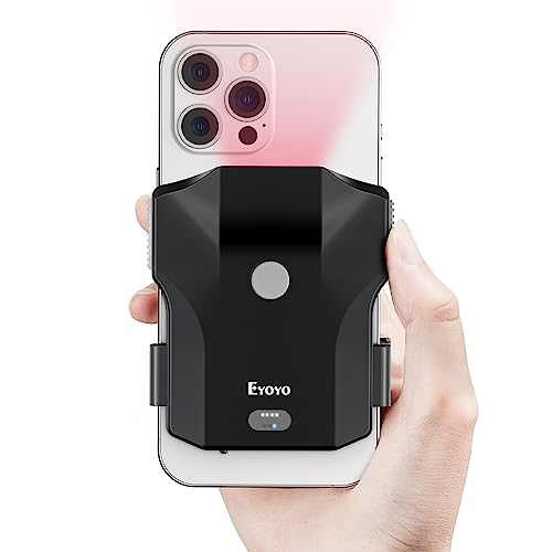Eyoyo-Bluetooth-QR-Code-Scanner-2D-Wireless-Back-Clip-Phone-UPC-USB-Barcode-Scanner-Reader-with-Battery-Level-Indicator-Compatible-with-47-72-Android-Phone-iPhone-for-Book-Library-Inventory