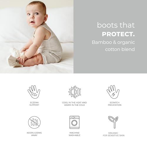 Image of goumikids Viscose Made from Bamboo Cotton Stay-On Boots