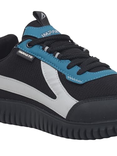 Image of Impakto Driftwave Men Running Shoes | Lightweight & Breathable Shoes for Gym, Training & Travel Cushioned Insole for Comfort | Wide Toe | Slip Resistance oustole for Ground Traction