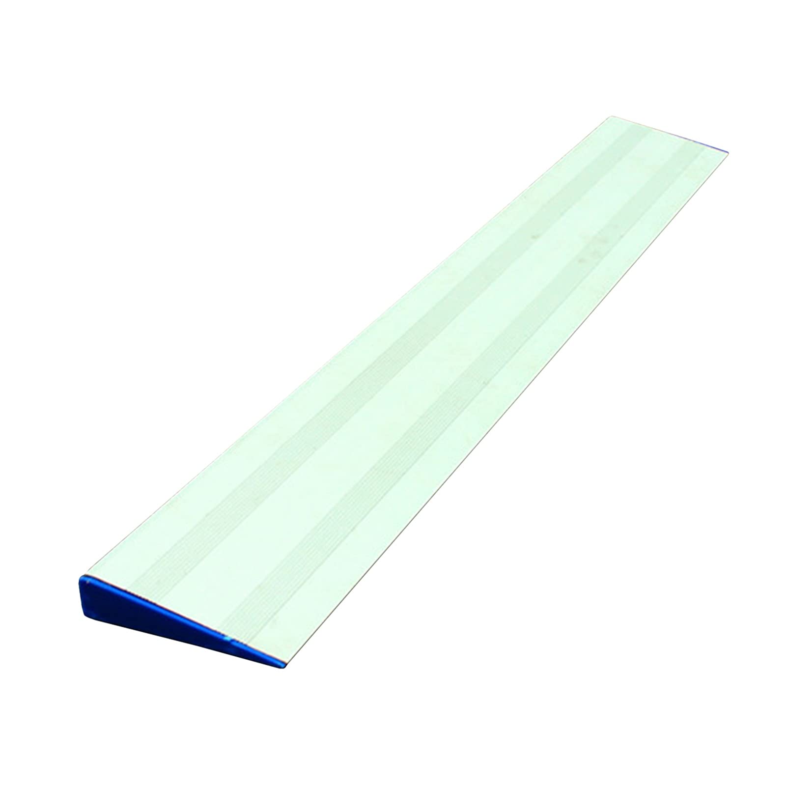 Rampa progowa dla wózków inwalidzkich, lekkie aluminiowe rampy przejściowe Schody schodowe o wysokości 0,8 cala, do wnętrz/na zewnątrz/drzwi, srebrne